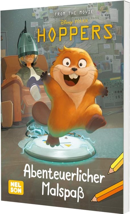 Produktbild: Disney Kreative Besch&auml;ftigung: Hoppers: Malblock zum Film