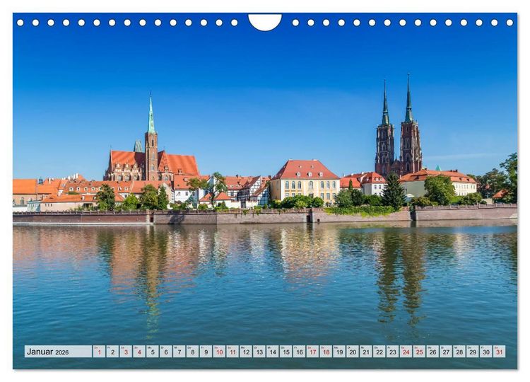 Produktbild: NIEDERSCHLESIEN Sommerliche Impressionen (Wandkalender 2026 DIN A4 quer), CALVENDO Monatskalender