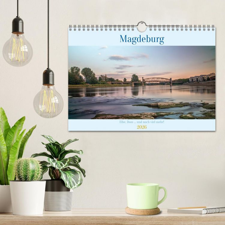Produktbild: Magdeburg - Elbe, Dom ... und noch viel mehr! (Wandkalender 2026 DIN A4 quer), CALVENDO Monatskalender