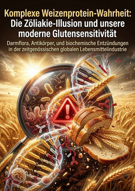 Produktbild: Komplexe Weizenprotein-Wahrheit: Die Z&ouml;liakie-Illusion und unsere moderne Glutensensitivit&auml;t