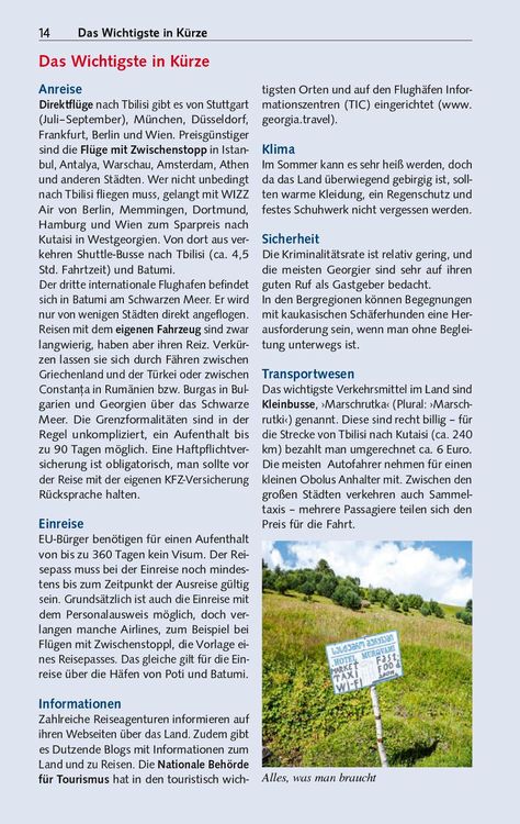 TRESCHER Reiseführer Georgien