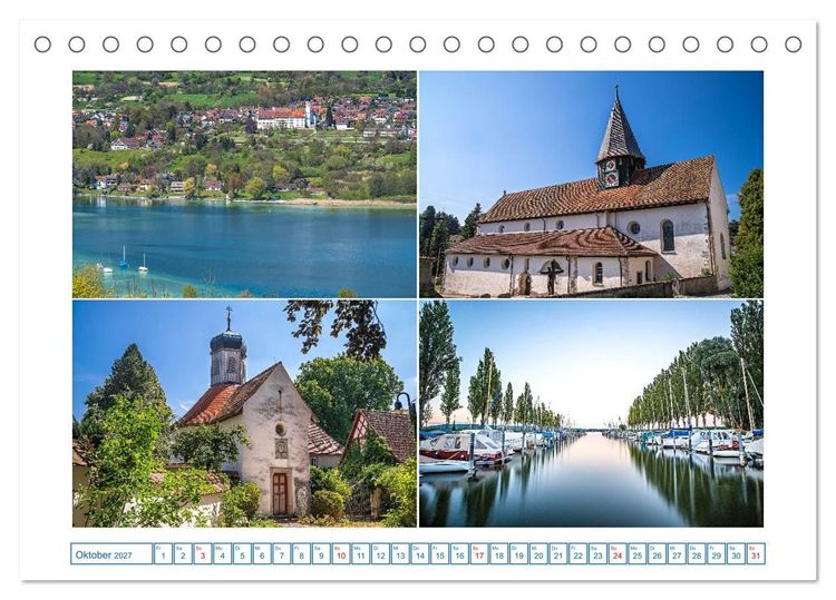 Produktbild: Die H&ouml;ri - malerische Halbinsel am westlichen Bodensee (Tischkalender 2027 DIN A5 quer), CALVENDO Monatskalender