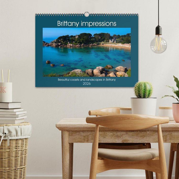 Produktbild: Brittany impressions (Wall Calendar 2026 DIN A3 landscape), CALVENDO 12 Month Wall Calendar