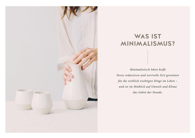Produktbild: Das Minimalismus-Projekt