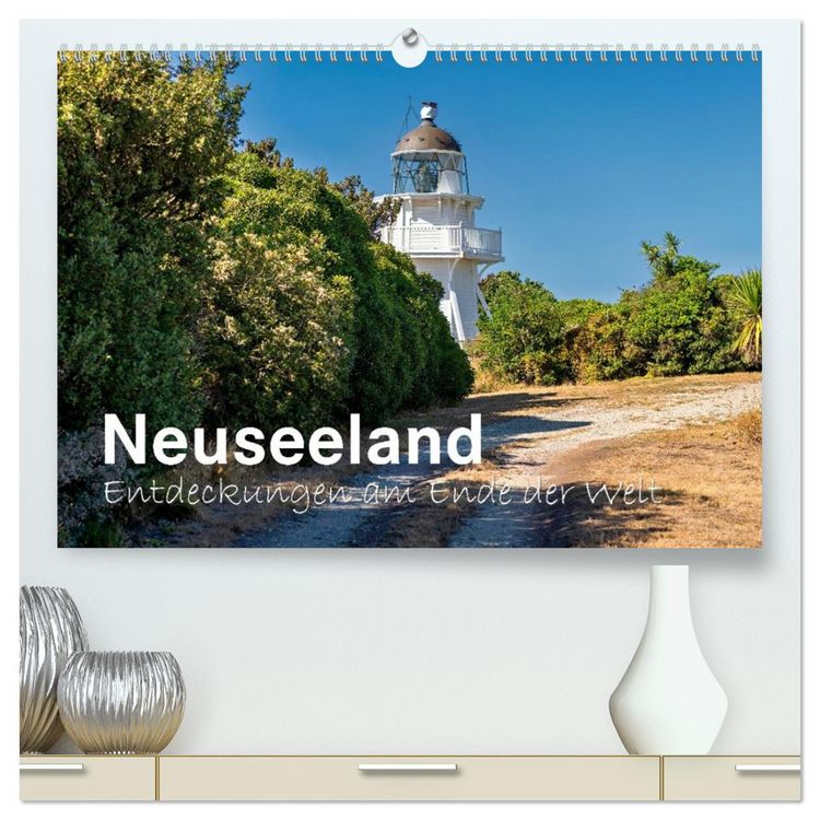 Produktbild: Neuseeland - Entdeckungen am Ende der Welt (hochwertiger Premium Wandkalender 2026 DIN A2 quer), Kunstdruck in Hochglanz