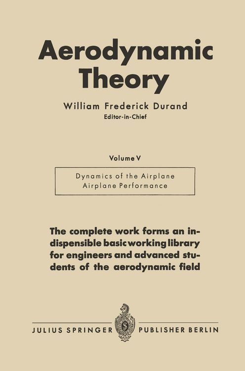 Produktbild: Aerodynamic Theory