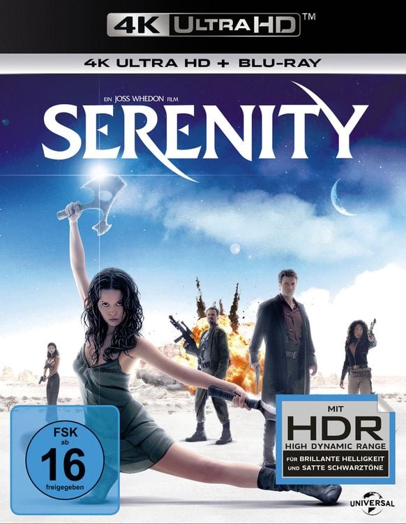 Produktbild: Serenity - Flucht in neue Welten (4K Ultra HD) (+ Blu-ray 2D)