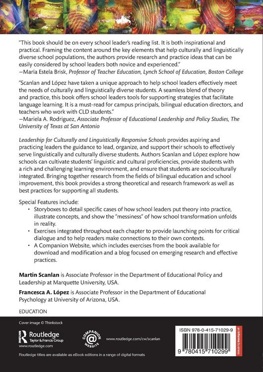 Produktbild: Leadership for Culturally and Linguistically Responsive Schools