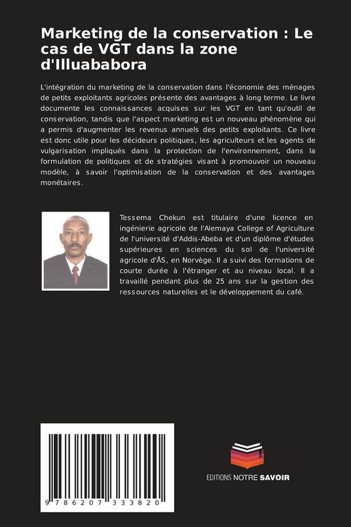 Produktbild: Marketing de la conservation : Le cas de VGT dans la zone d'Illuababora