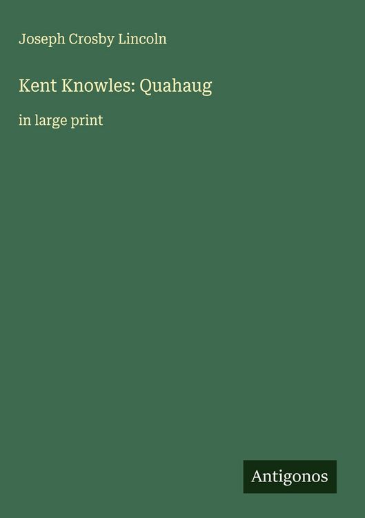Produktbild: Kent Knowles: Quahaug