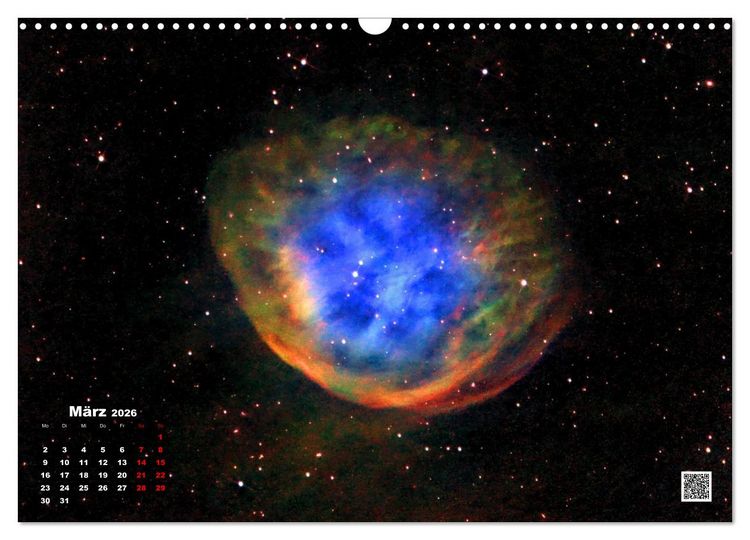 Produktbild: Neue Astrofotos von Stefan Ziegenbalg (Wandkalender 2026 DIN A3 quer), CALVENDO Monatskalender