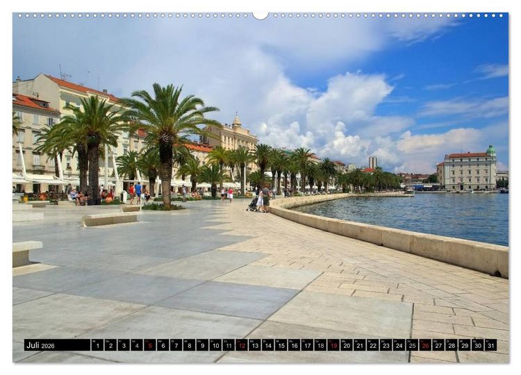 Produktbild: Split Metropole Dalmatiens (Wandkalender 2026 DIN A2 quer), CALVENDO Monatskalender