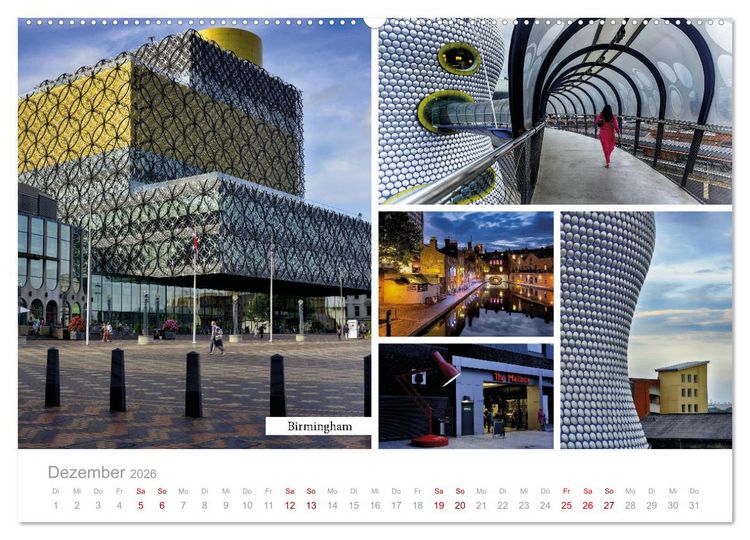 Produktbild: Erlesene Ansichten Britanniens (Wandkalender 2026 DIN A2 quer), CALVENDO Monatskalender