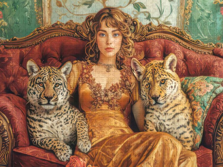 Produktbild: CALVENDO Puzzle Die Jugendstilzeit | 2000 Teile Lege-Gr&ouml;&szlig;e 90x67cm Foto-Puzzle f&uuml;r gl&uuml;ckliche Stunden
