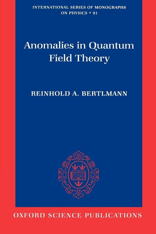 Produktbild: Anomalies in Quantum Field Theory