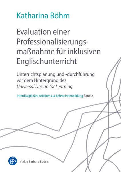 Produktbild: Evaluation einer Professionalisierungsma&szlig;nahme f&uuml;r inklusiven Englischunterricht