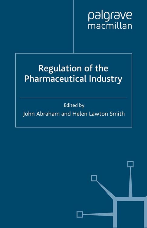 Produktbild: Regulation of the Pharmaceutical Industry
