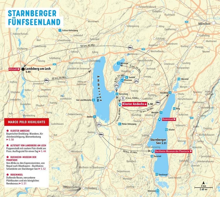 Produktbild: MARCO POLO Reisef&uuml;hrer Oberbayern