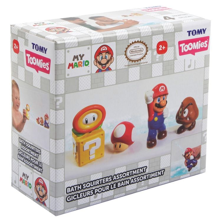 Produktbild: Badespritzer 4er Set Super Mario
