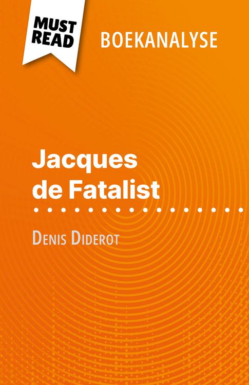 Produktbild: Jacques de Fatalist van Denis Diderot (Boekanalyse)