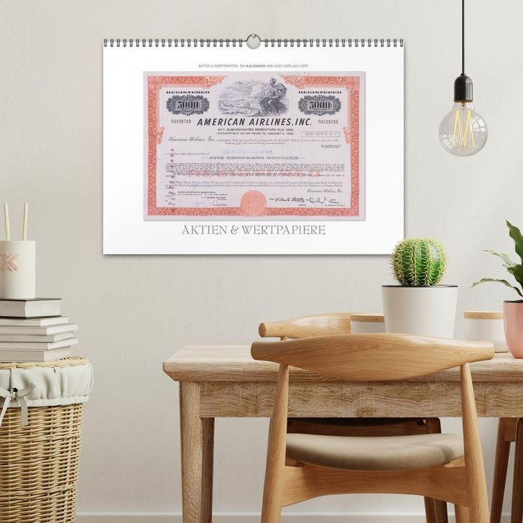 Produktbild: Aktien & Wertpapiere (Wandkalender 2026 DIN A3 quer), CALVENDO Monatskalender