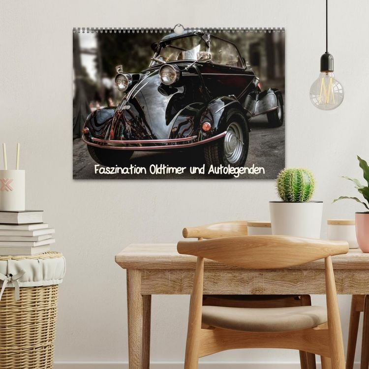 Produktbild: Faszination Oldtimer und Autolegenden (Wandkalender 2026 DIN A3 quer), CALVENDO Monatskalender