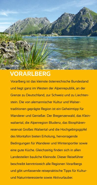 Produktbild: TRESCHER Reiseführer Vorarlberg