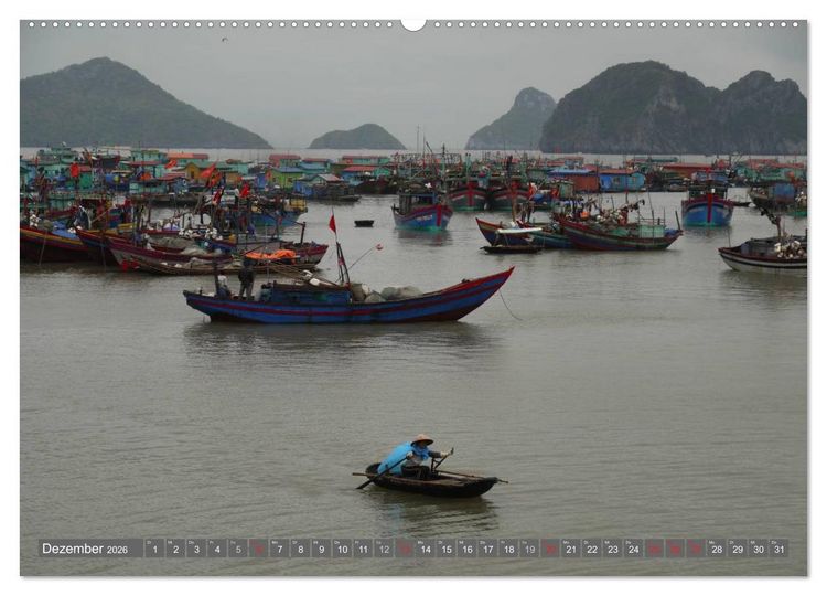 Produktbild: Menschen in Vietnam (Wandkalender 2026 DIN A2 quer), CALVENDO Monatskalender