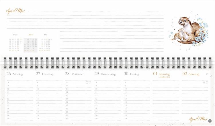 Produktbild: Hannah Dale : Wochenquerplaner 2027