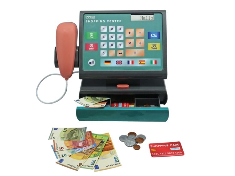 Produktbild: Moderne Scannerkasse Scan und Sprachf.