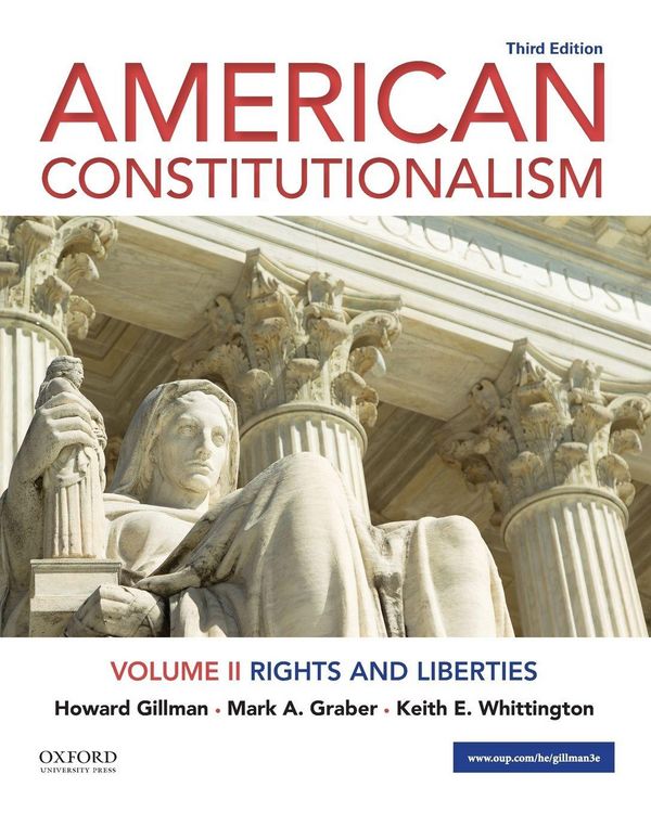 Produktbild: American Constitutionalism
