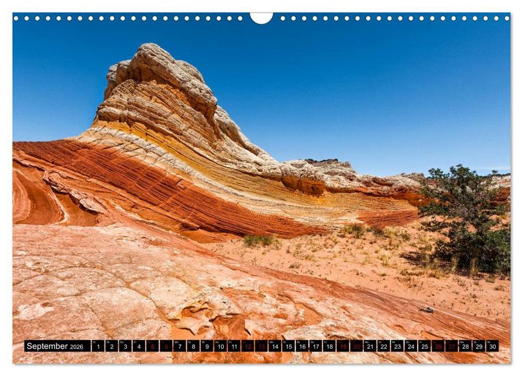 Produktbild: Landschafts Juwelen - Erlesene Landschaften der USA (Wandkalender 2026 DIN A3 quer), CALVENDO Monatskalender