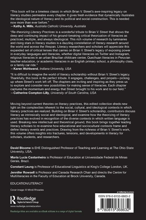 Produktbild: Re-theorizing Literacy Practices