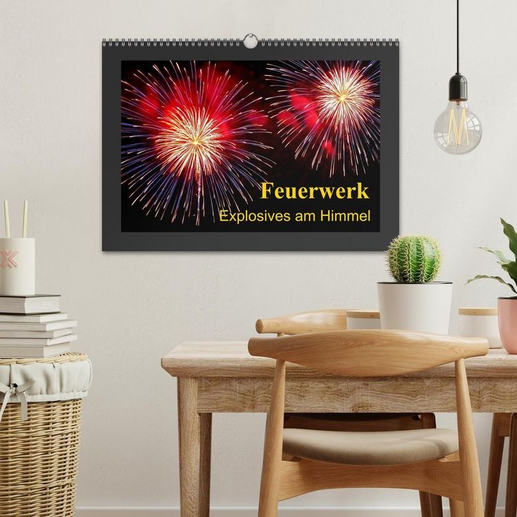 Produktbild: Feuerwerk - Explosives am Himmel (Wandkalender 2027 DIN A3 quer), CALVENDO Monatskalender