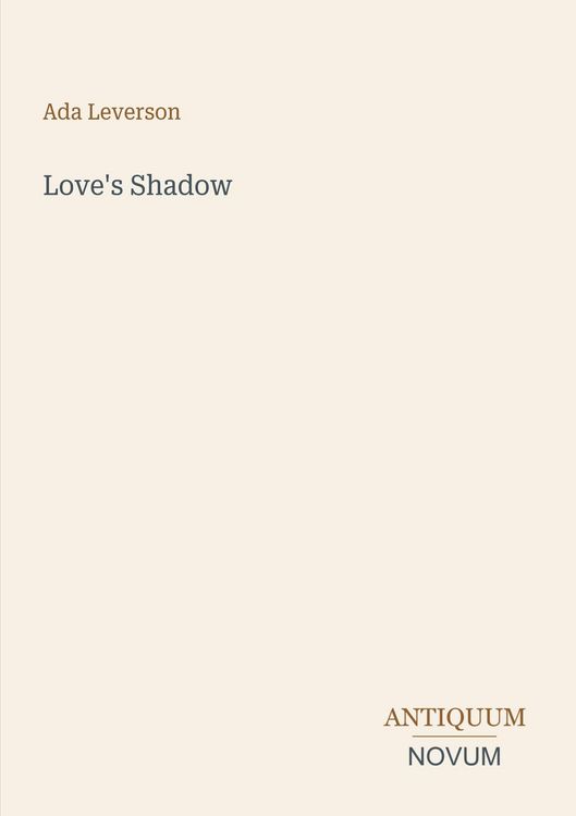 Produktbild: Love's Shadow