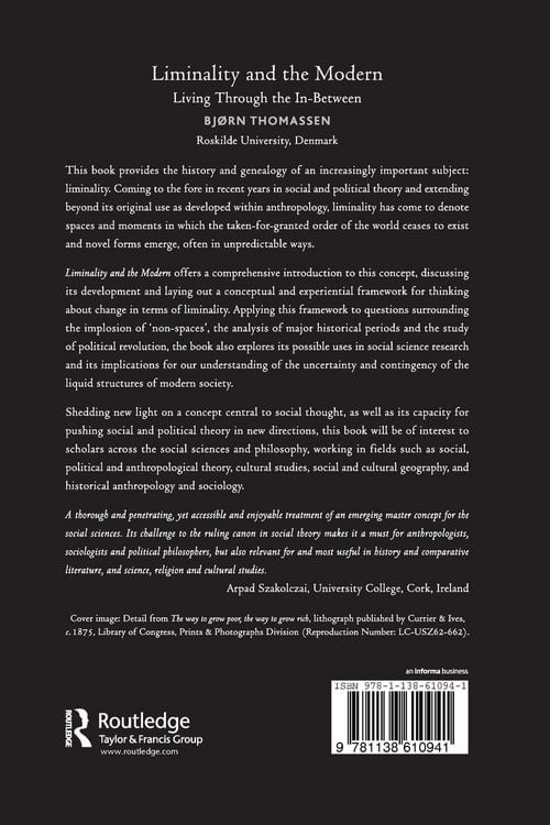 Produktbild: Liminality and the Modern