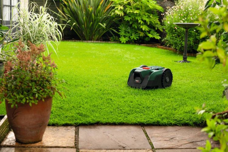 Produktbild: Bosch Home and Garden 06008E1100 VISIMOW18V-200 M&auml;hroboter