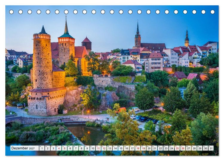 Produktbild: Bautzen - Sorbisches Zentrum in der Oberlausitz (Tischkalender 2027 DIN A5 quer), CALVENDO Monatskalender