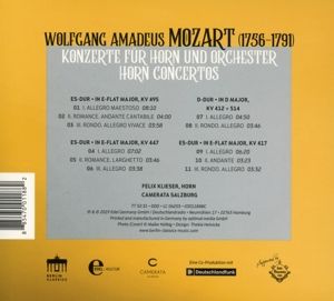 Produktbild: Mozart:Complete Horn Concertos