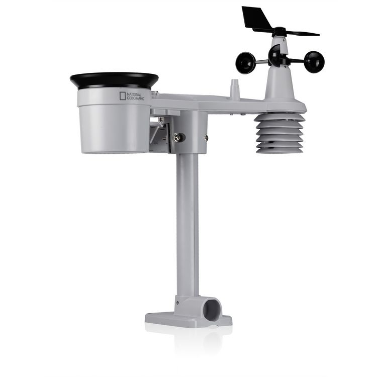 Produktbild: Bresser 14677 - NATIONAL GEOGRAPHIC Smarte Tuya-Wetterstation mit 7-in-1-Sensor