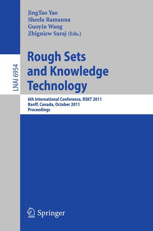Produktbild: Rough Set and Knowledge Technology