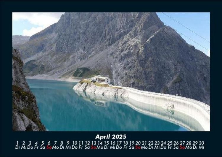 Produktbild: Die Seen der Erde 2025 Fotokalender DIN A5