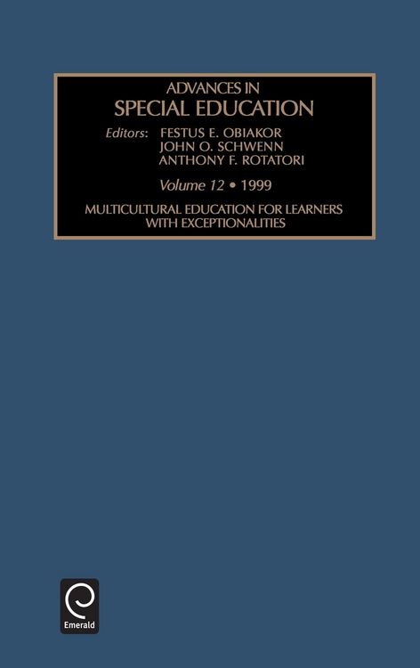 Produktbild: Multicultural Education for Learners with Exceptionalities