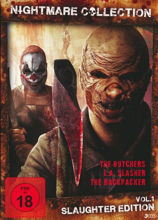 Produktbild: Nightmare Collection Vol. 1 - Slaughter Edition [3 DVDs]