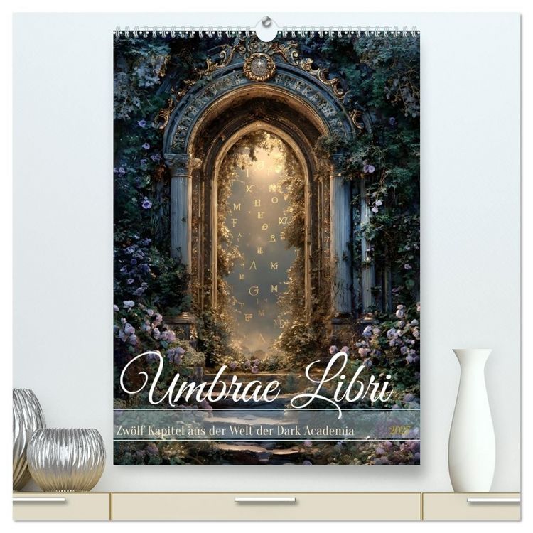 Produktbild: Umbrae Libri (hochwertiger Premium Wandkalender 2027 DIN A2 hoch), Kunstdruck in Hochglanz