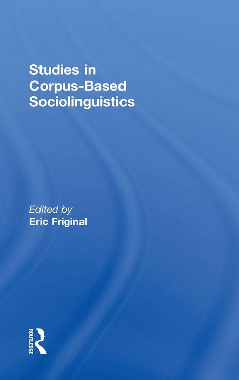 Produktbild: Studies in Corpus-Based Sociolinguistics