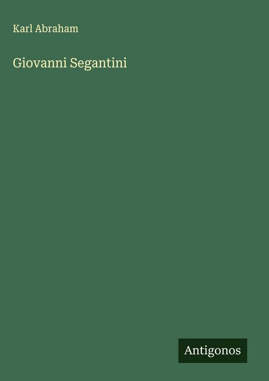 Produktbild: Giovanni Segantini