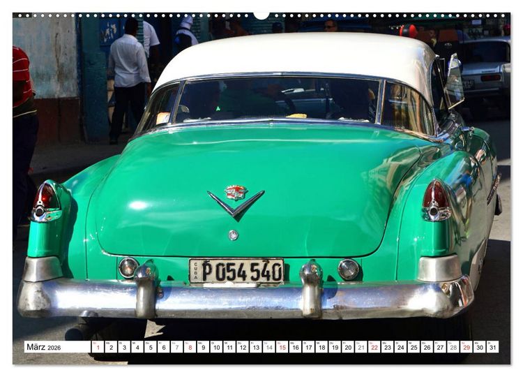 Produktbild: Auto Legenden CADILLAC (hochwertiger Premium Wandkalender 2026 DIN A2 quer), Kunstdruck in Hochglanz