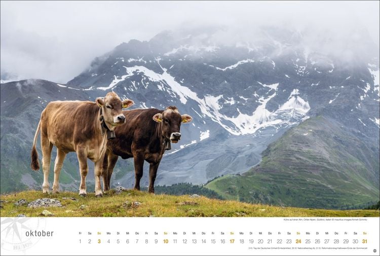 Produktbild: S&uuml;dtirol Globetrotter Kalender 2027 - Von romantischen T&auml;lern und schroffer Bergwelt
