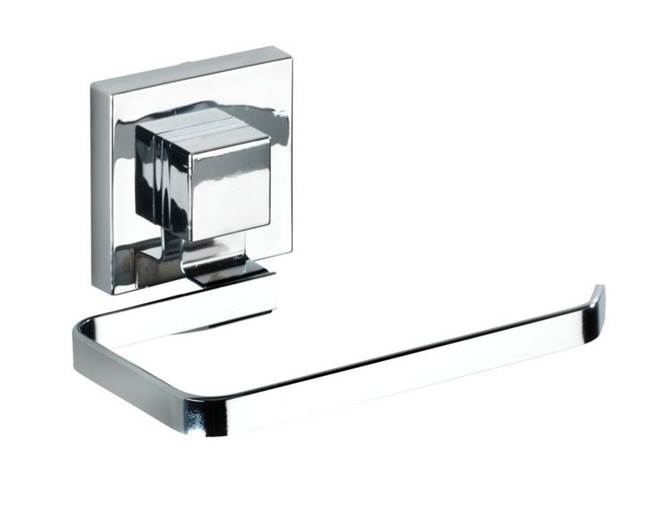 Produktbild: Vacuum-Loc&reg; Edelstahl Toilettenpapierhalter Mod. Quadro, Befestigen ohne bohren